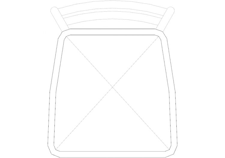 Cuisines DWG - Chaise 03 - ACCA software