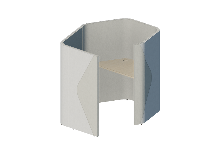 3D Desks - Modular separator with table - Senator - Haven -... 3D Desks - Modular separator with table - Senator - Haven -...