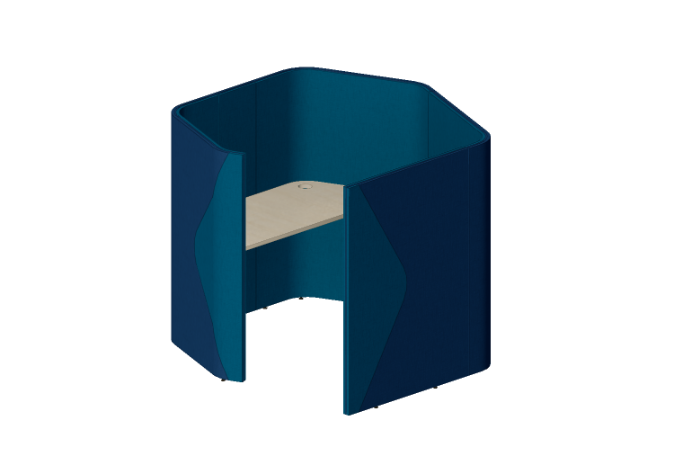 Escritorios 3D - Divisorio modular con mesa - Senator -... Escritorios 3D - Divisorio modular con mesa - Senator -...