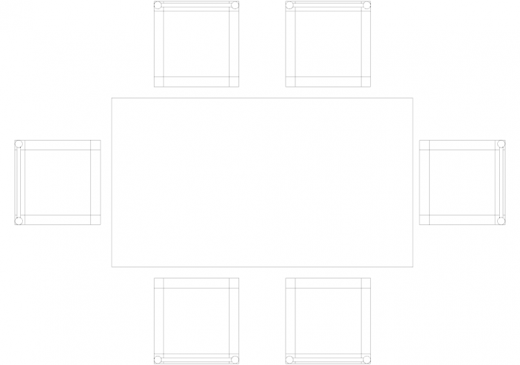 Cuisines DWG - Table complète 02 - ACCA software