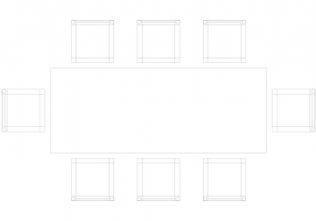 Cuisines DWG - Table complète 05