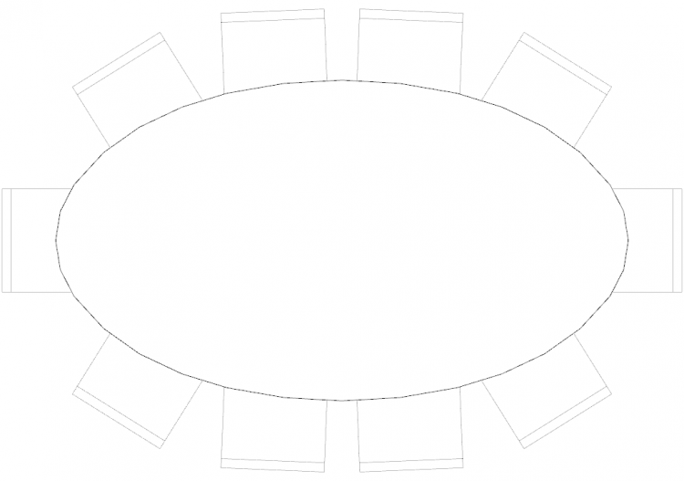Kitchens DWG - Complete Table Set 06 - ACCA software
