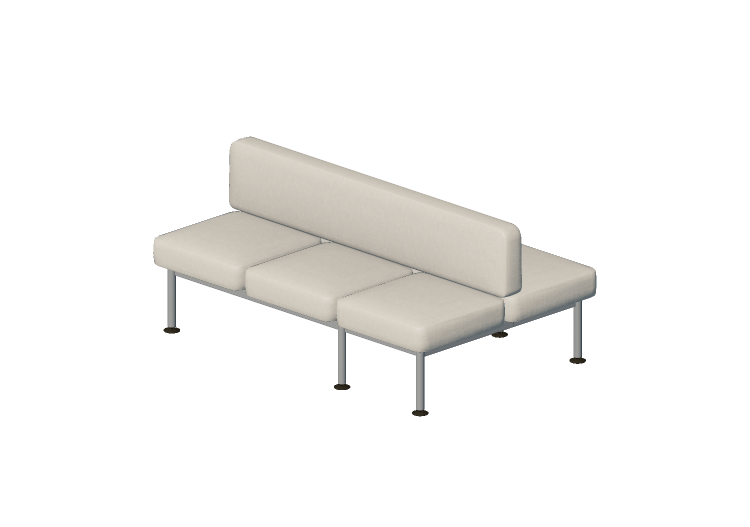 Fauteuil 3D - Canapé 6 places avec dossiers - Senator -... Fauteuil 3D - Canapé 6 places avec dossiers - Senator -...