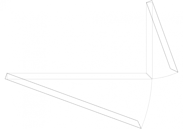 Furniture DWG - 墙角12 - ACCA software