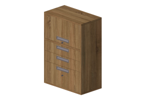 Librer&iacute;as y Contenedores 3D - Mueble archivador de documentos - Senator - Universal - MSF12-8-3DWF