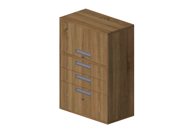 Librerías y Contenedores 3D - Mueble archivador de... Librerías y Contenedores 3D - Mueble archivador de...