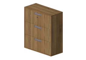 3D Book shelf - Document filing cabinet - Senator - Universal - MSF12-10-3DW