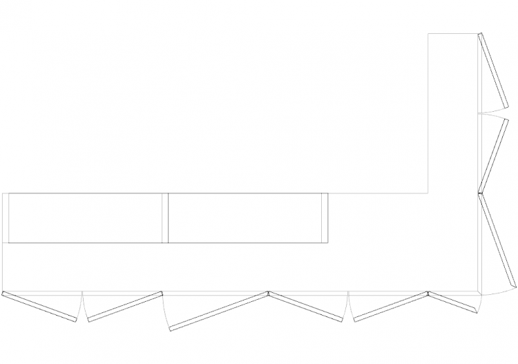 Mobili DWG - Angolo composizione 04 - ACCA software