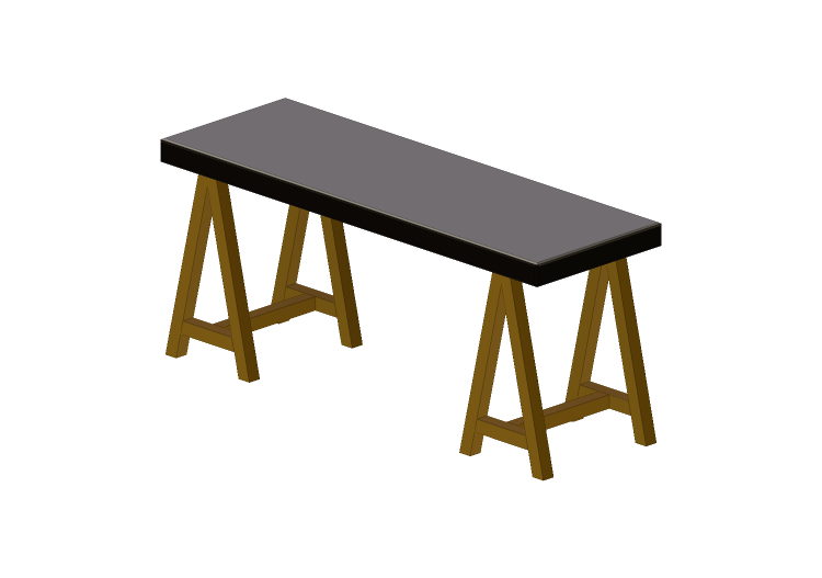 3D Tables - Rectangular table - Sierra - Brasilidades -... 3D Tables - Rectangular table - Sierra - Brasilidades -...