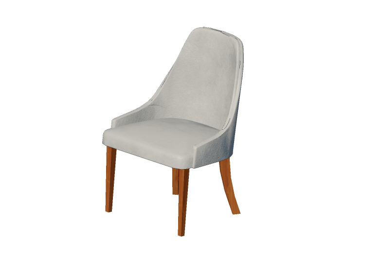Chaises 3D - Chaise en cuir suédé - Sierra - 26752 - Sierra Chaises 3D - Chaise en cuir suédé - Sierra - 26752 - Sierra