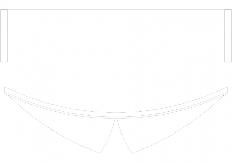 Mobili DWG - Colonna curva 01 - ACCA software
