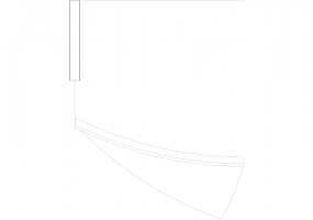 Mobili DWG - Colonna curva 02