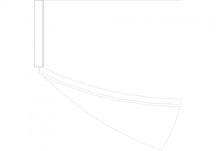 Mobili DWG - Colonna curva 05 - ACCA software