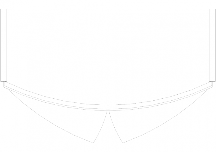 Mobili DWG - Colonna curva 07 - ACCA software