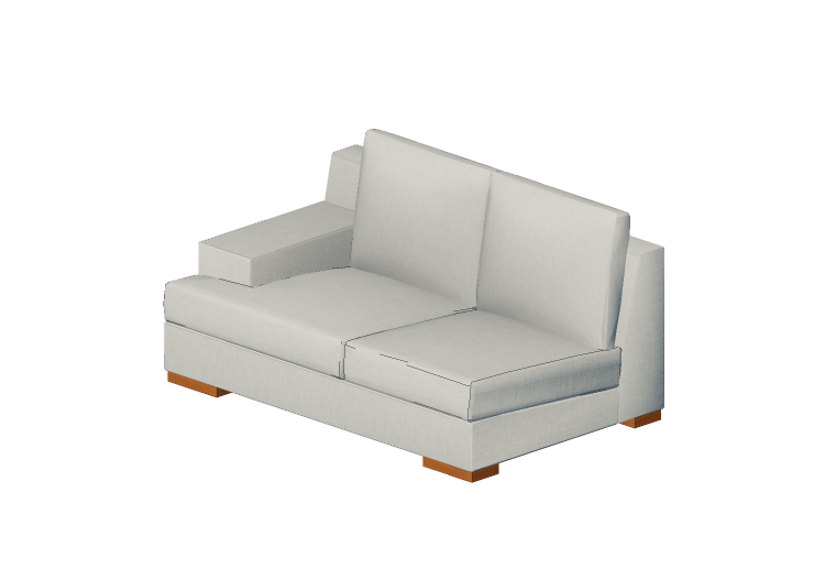 Poltronas y Sofás 3D - Sofá dos lugares - Sierra - 24090/2E... Poltronas y Sofás 3D - Sofá dos lugares - Sierra - 24090/2E...
