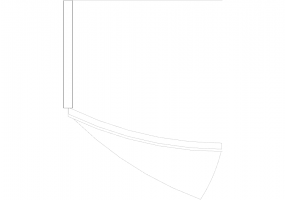 Mobili DWG - Colonna curva 08