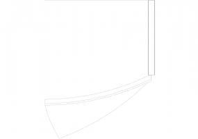 Mobili DWG - Colonna curva 09