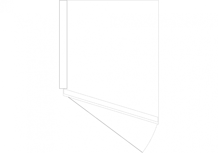 Mobili DWG - Colonna terminale 01 - ACCA software