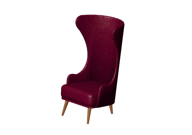 Poltronas y Sofás 3D - Sillón de cuero - Sierra - Purple -... Poltronas y Sofás 3D - Sillón de cuero - Sierra - Purple -...