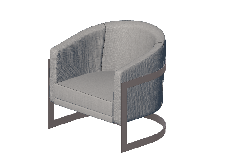 Chairs and Sofas 3D - Fabric armchair - Sierra -... Chairs and Sofas 3D - Fabric armchair - Sierra -...