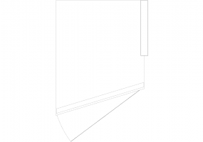 Mobili DWG - Colonna terminale 06