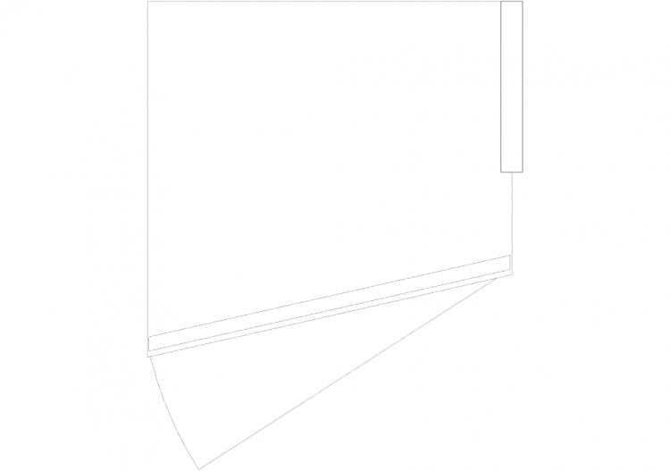 Mobili DWG - Colonna terminale 08 - ACCA software