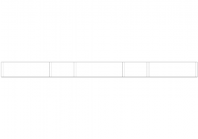 Mobili DWG - Composizione anta 03