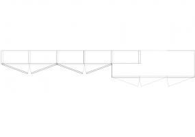 Mobili DWG - Composizione anta 04