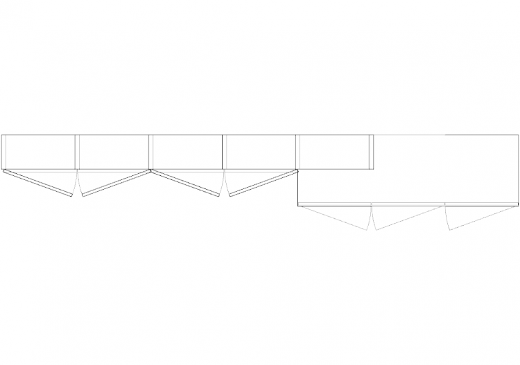 Furniture DWG - 铰链门组合04 - ACCA software