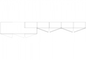 Mobili DWG - Composizione anta 05
