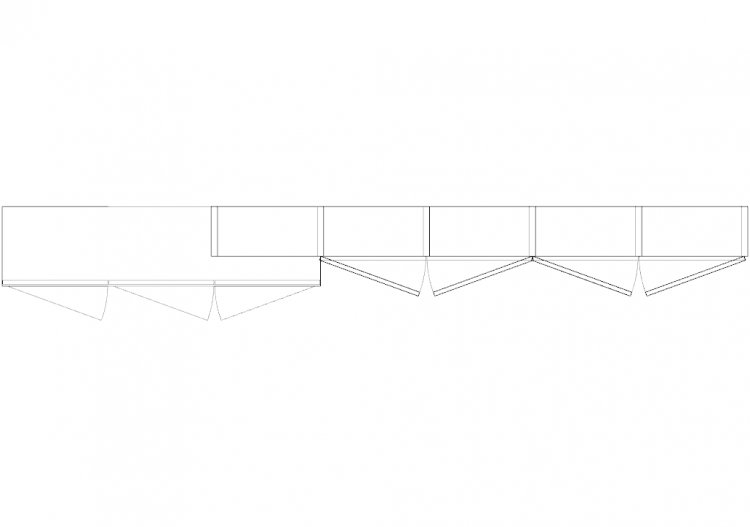 Furniture DWG - 铰链门组合07 - ACCA software