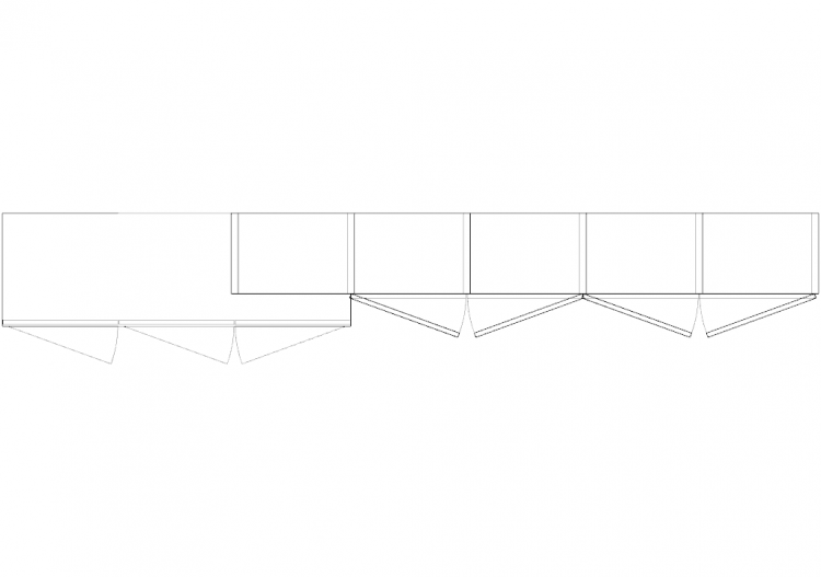 Mobili DWG - Composizione anta 09 - ACCA software