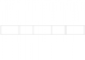 Mobili DWG - Composizione anta 11