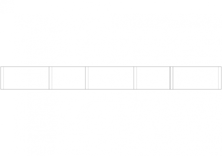 Furniture DWG - 铰链门组合11 - ACCA software