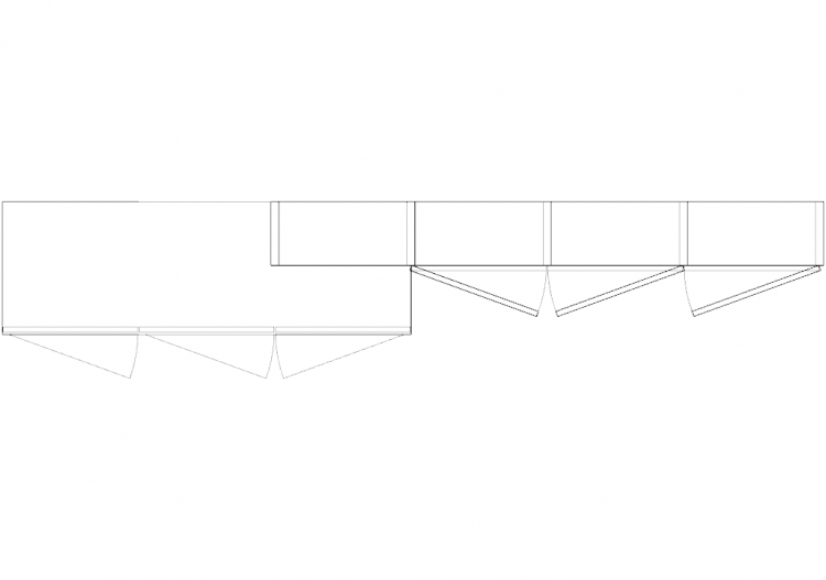 Furniture DWG - 铰链门组合13 - ACCA software
