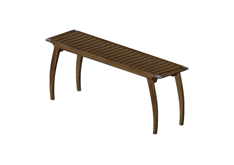 Tables 3D - Table en bois massif 200x50x77cm - Sierra -... Tables 3D - Table en bois massif 200x50x77cm - Sierra -...