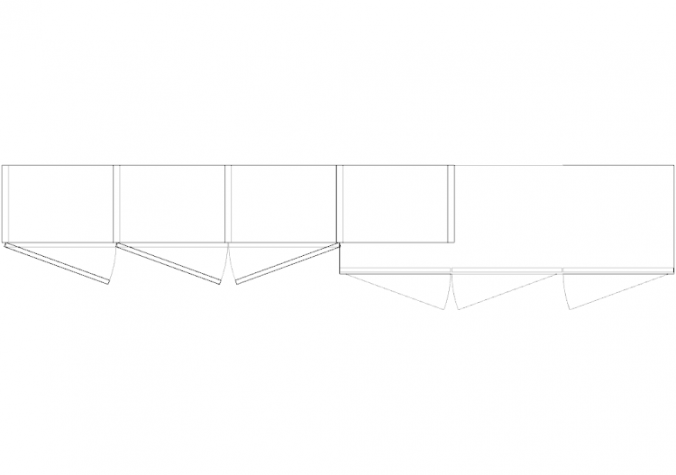 Furniture DWG - 铰链门组合16 - ACCA software