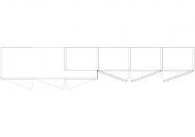 Mobili DWG - Composizione anta 17