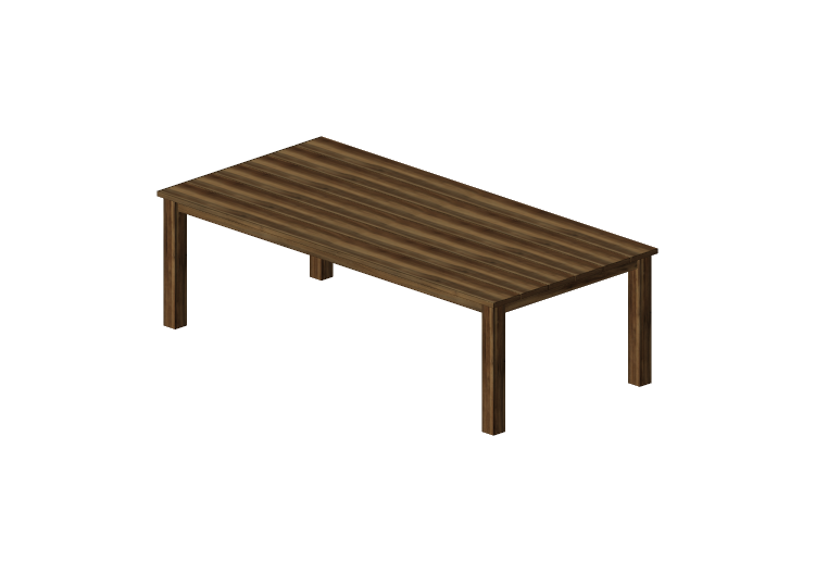 Tavoli 3D - Tavolo in legno massello 260x125x80cm - Sierra... Tavoli 3D - Tavolo in legno massello 260x125x80cm - Sierra...