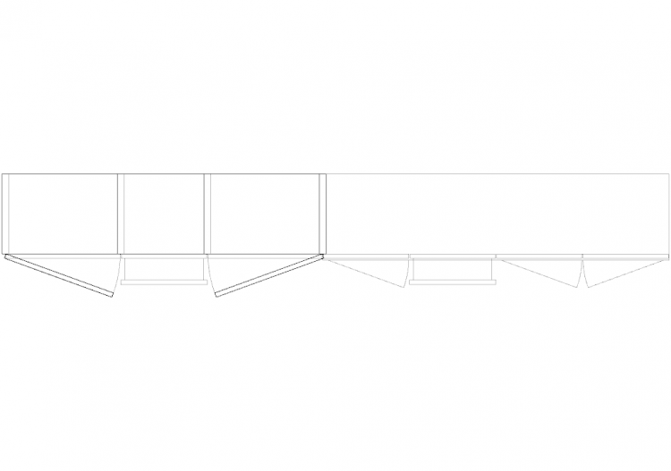 Furniture DWG - 抽屉组合03 - ACCA software