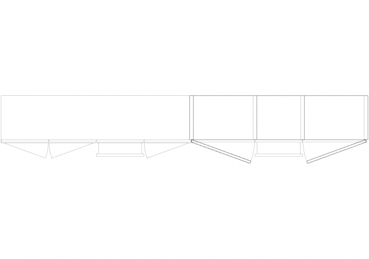 Mobili DWG - Composizione cassetti 04 - ACCA software