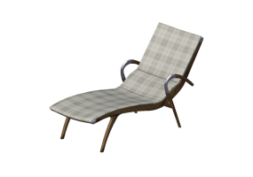 3D Deck chairs and sunbeds - Solid Wood Deck chair - Sierra - 22042TKT