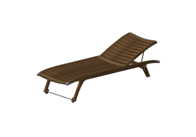 Butacas y Camillas 3D - Chaise de madera maciza - Sierra - 22043RTK