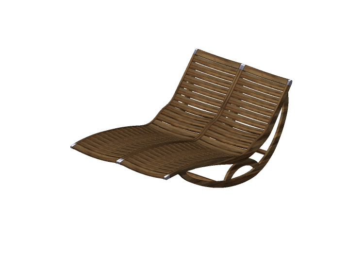 Sdraio e Lettini 3D - Sdraio dondolo in legno massello -... Sdraio e Lettini 3D - Sdraio dondolo in legno massello -...