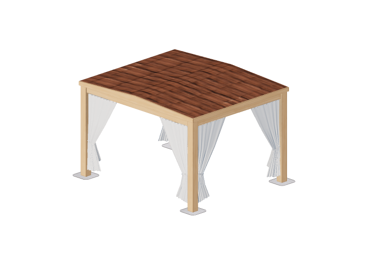 Parasol 3D - Pavillon en bois - Sierra - 22865 - Sierra Parasol 3D - Pavillon en bois - Sierra - 22865 - Sierra