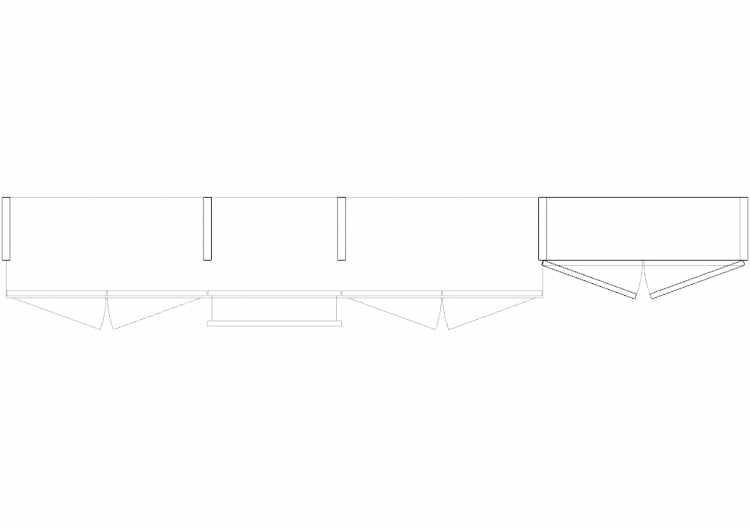 Furniture DWG - 抽屉组合08 - ACCA software