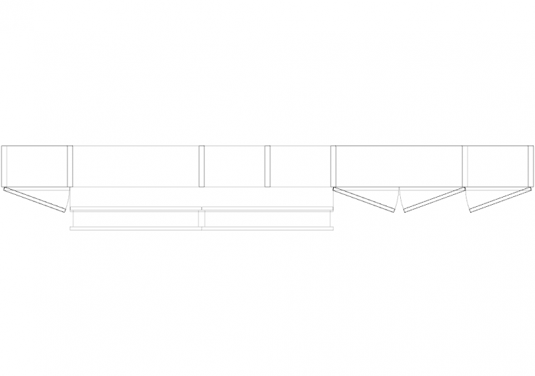 Furniture DWG - Drawers Composition 11 - ACCA software