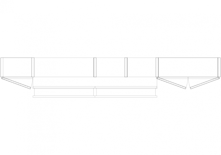 Furniture DWG - 抽屉组合35 - ACCA software