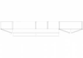Mobili DWG - Composizione cassetti 35