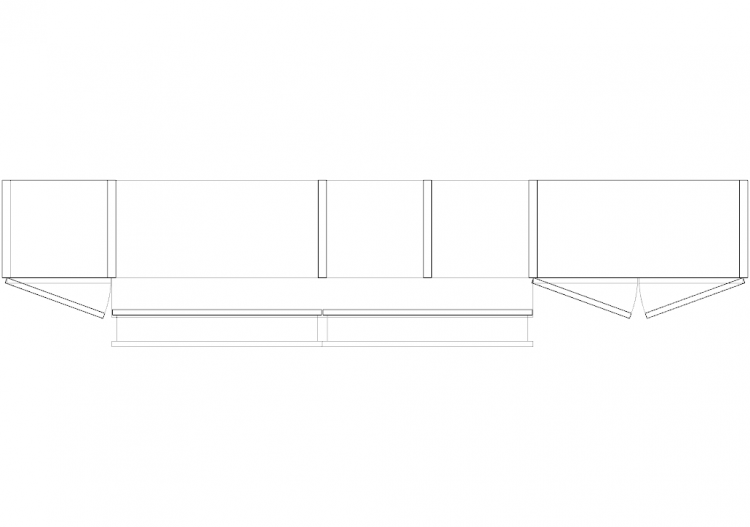 Mobili DWG - Composizione cassetti 39 - ACCA software